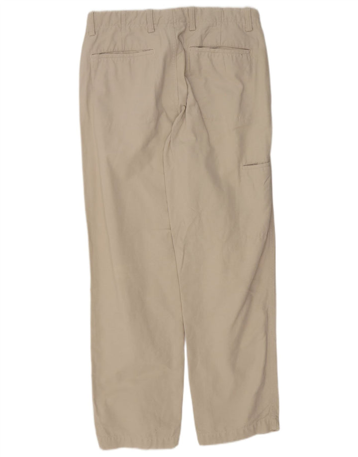 Męskie proste spodnie chino Massimo Dutti EU 40 Medium W31 L30 Beżowe