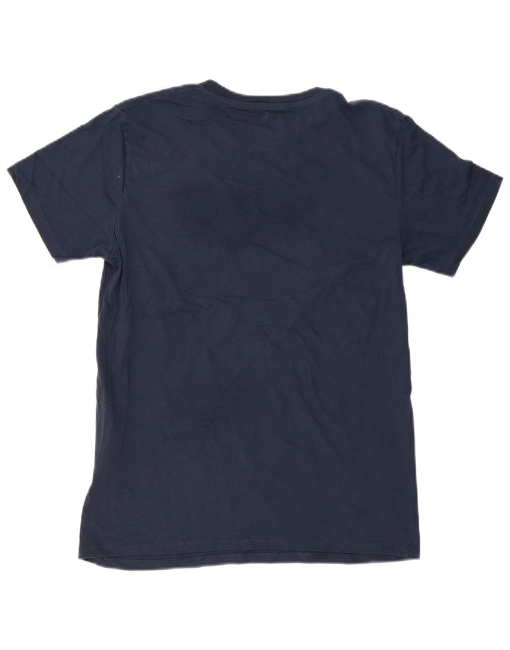 Męski T-shirt z grafiką LEVI'S, średni, granatowy, bawełniany
