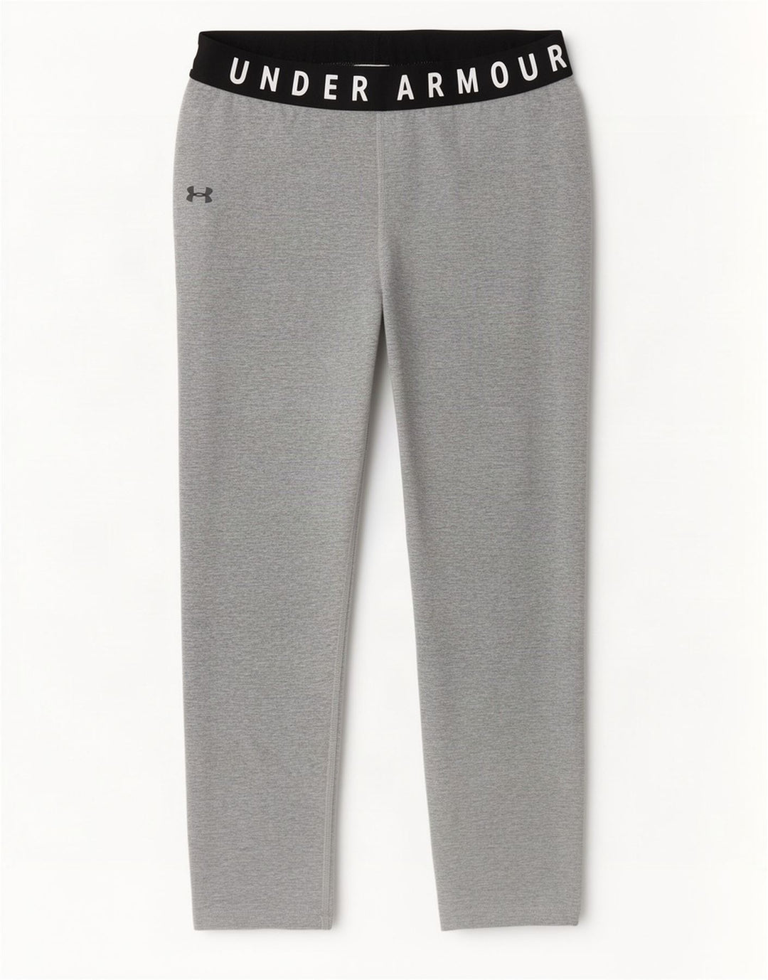 Damskie legginsy Capri Under Armour Graphic UK 8, małe, szare, z blokami kolorów