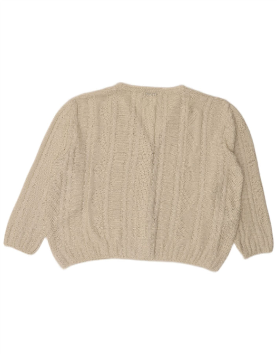 Marks & Spencer Damski sweter oversize UK 18 XL, biały