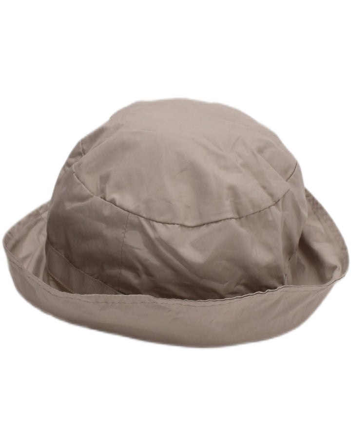 Vintage męski kapelusz typu Bucket XL, szary, klasyczny