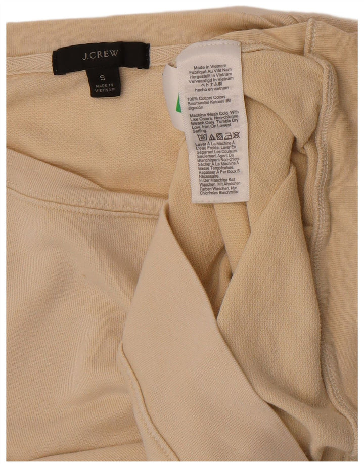 Damska bluza oversize J. Crew Crop UK 10, mała w kolorze złamanej bieli