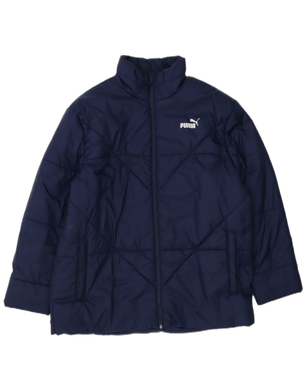 Męska ocieplana kurtka Puma UK 44 2XL Granatowy poliester