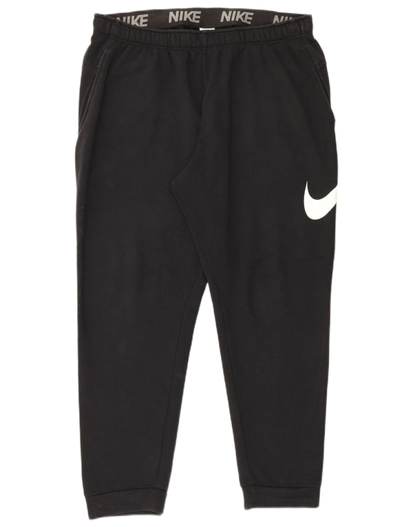 Damskie spodnie dresowe Nike Dri Fit Graphic Joggers UK 20 2XL Czarne
