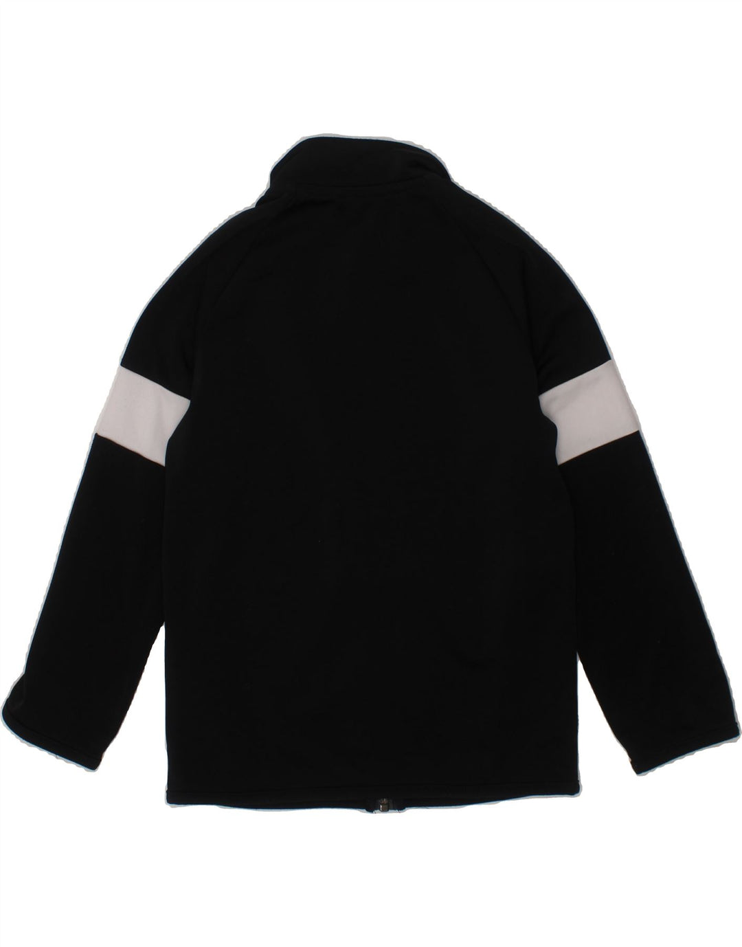 ADIDAS Boys Graphic Tracksuit Top Jacket 5-6 Years Black Colourblock Vintage Adidas and Second-Hand Adidas from Messina Hembry 