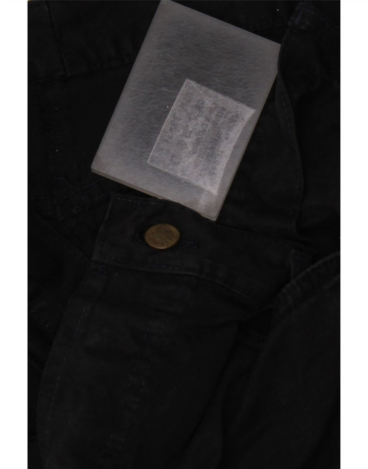 LEE Męskie zwężane spodnie codzienne W38 L28 Czarna bawełna