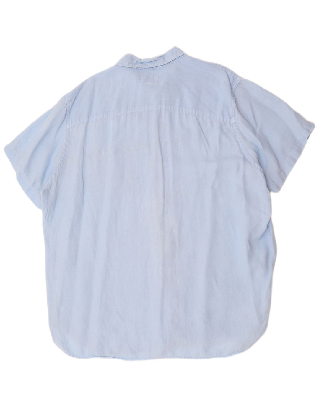 Męska koszula z krótkim rękawem TIMBERLAND o regularnym kroju 3XL niebieska