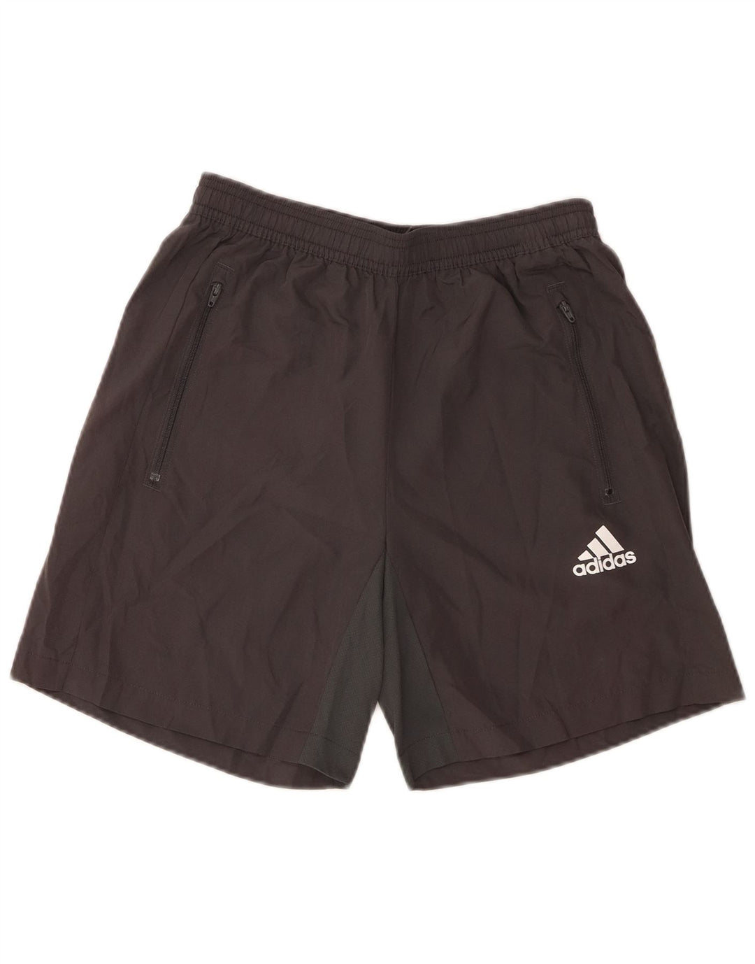 Męskie spodenki sportowe Adidas Aeroready, małe, szare, z poliestru