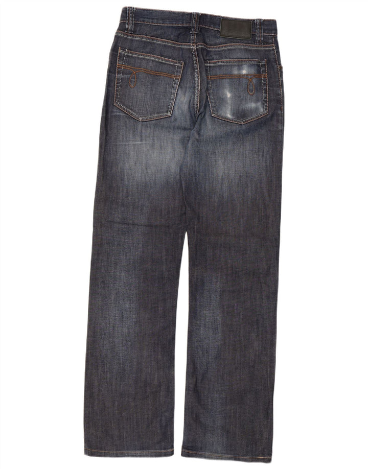 Damskie proste dżinsy Calvin Klein W30 L30 Niebieskie bawełniane