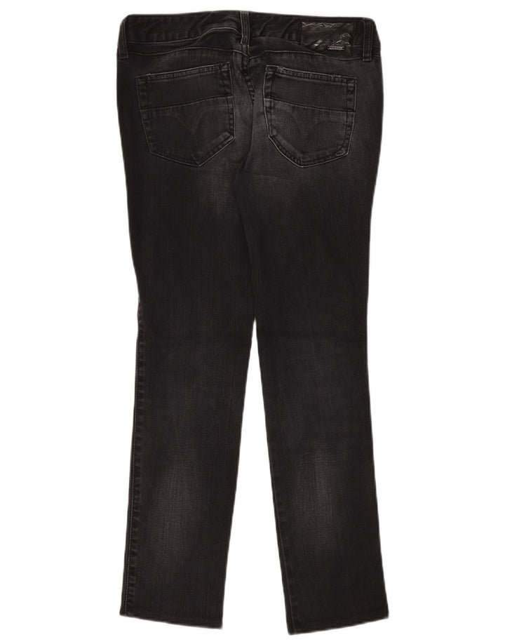 Diesel Damskie Cuddy Slim Jeans W27 L28 Czarna bawełna
