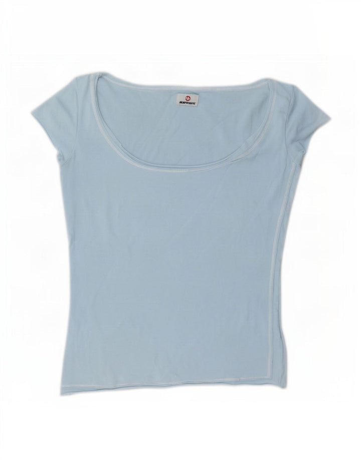 T-shirt damski Murphy & Nye Top UK 12, średni niebieski, bawełniany