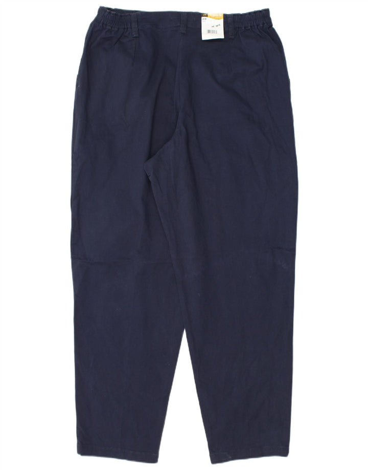 Spodnie damskie Lee Pegged Chino US 16 2XL W36 L30 Granatowa bawełna
