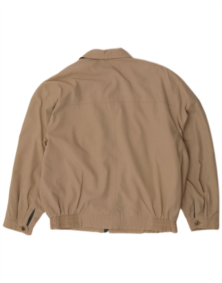 Męska kurtka bomberka w stylu vintage, UK 42 XL, poliester khaki