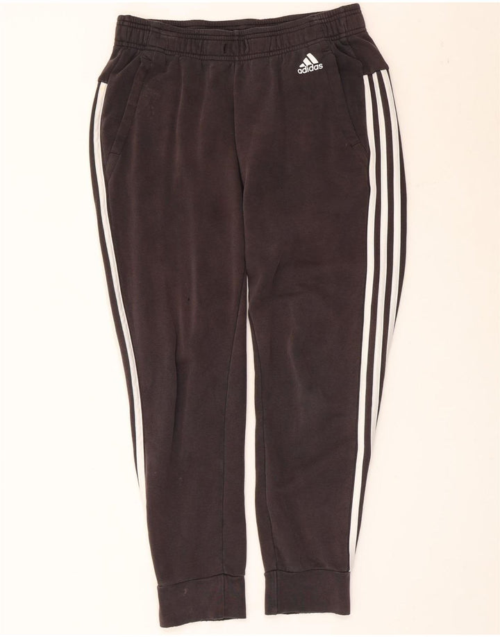 Męskie spodnie dresowe Adidas, średnie czarne