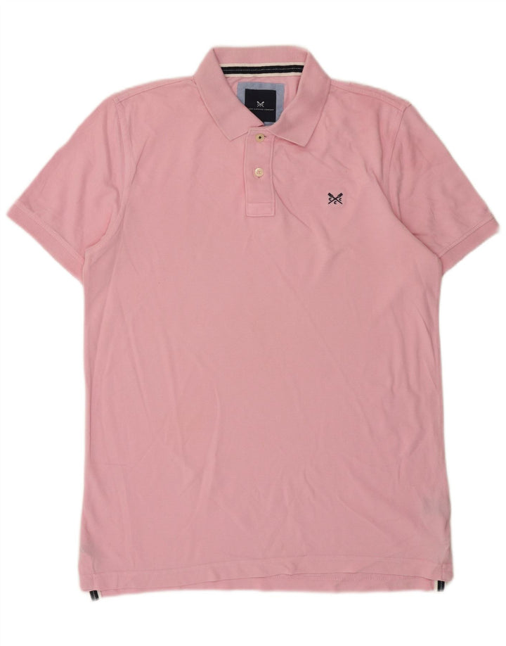 Męska koszulka polo J. Crew, średnia, różowa, bawełniana