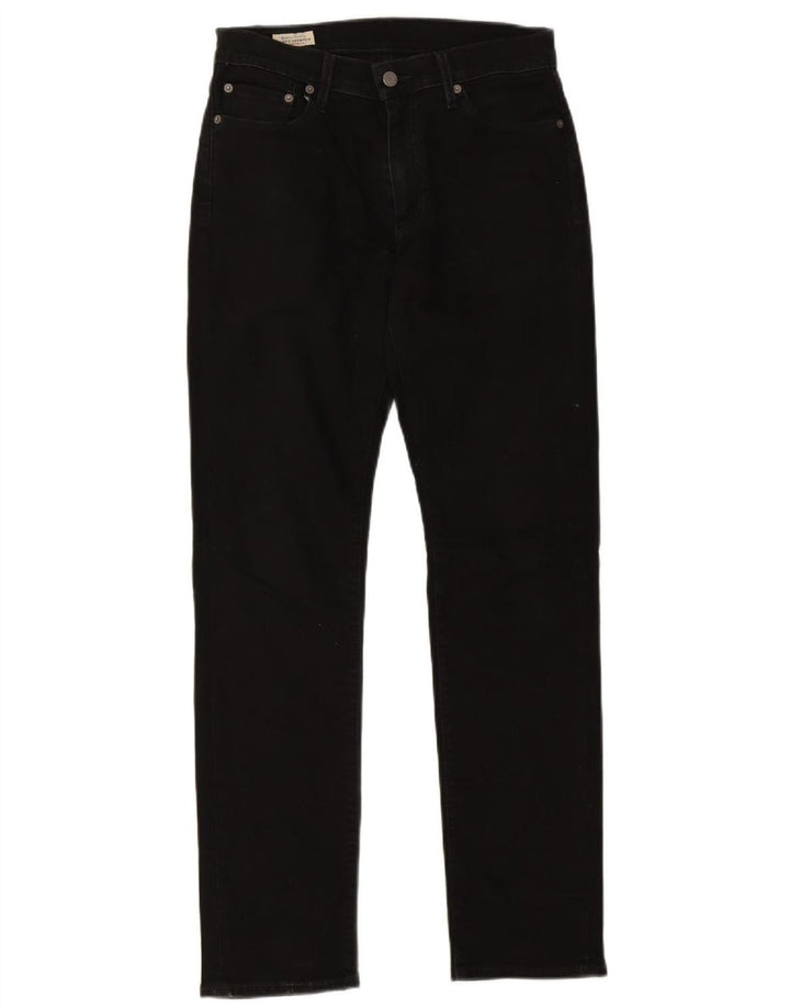 Męskie jeansy Levi's 511 Slim W30 L32 Czarna bawełna