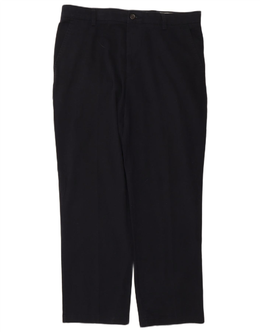 Męskie spodnie chino DOCKERS o klasycznym kroju W34 L30 Granatowa, bawełniana klasyczna