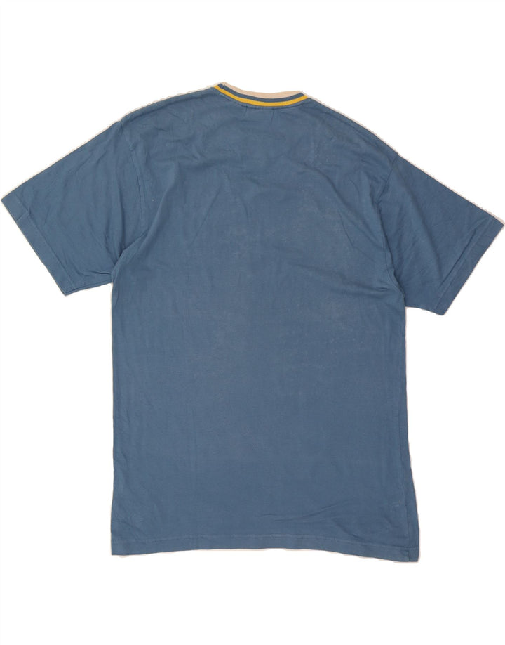 FILA Mens Graphic T-Shirt Top Medium Blue Cotton Vintage Fila and Second-Hand Fila from Messina Hembry 