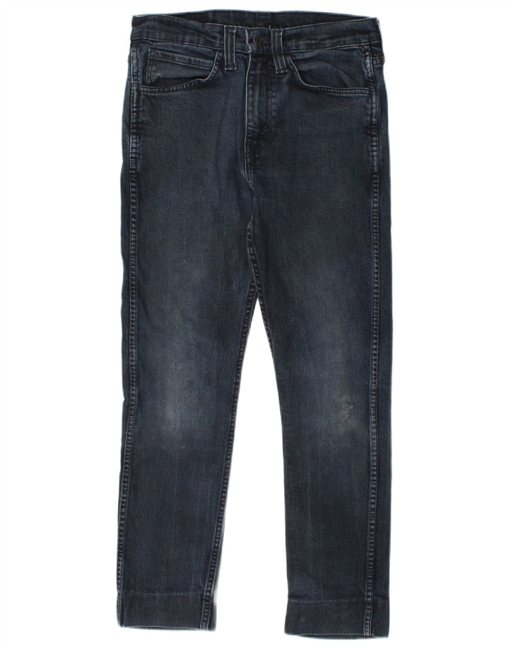 Męskie jeansy Levi's 522 Slim W28 L25 Granatowa bawełna