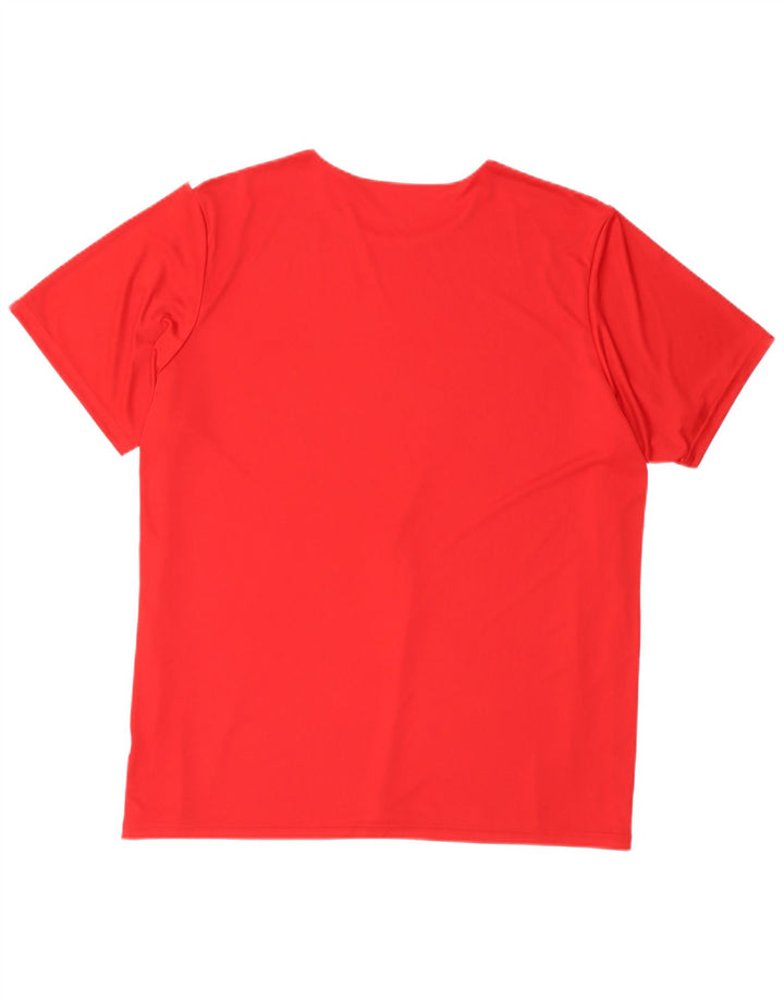 Koszulka męska Adidas Aeroready Top 2XL czerwona