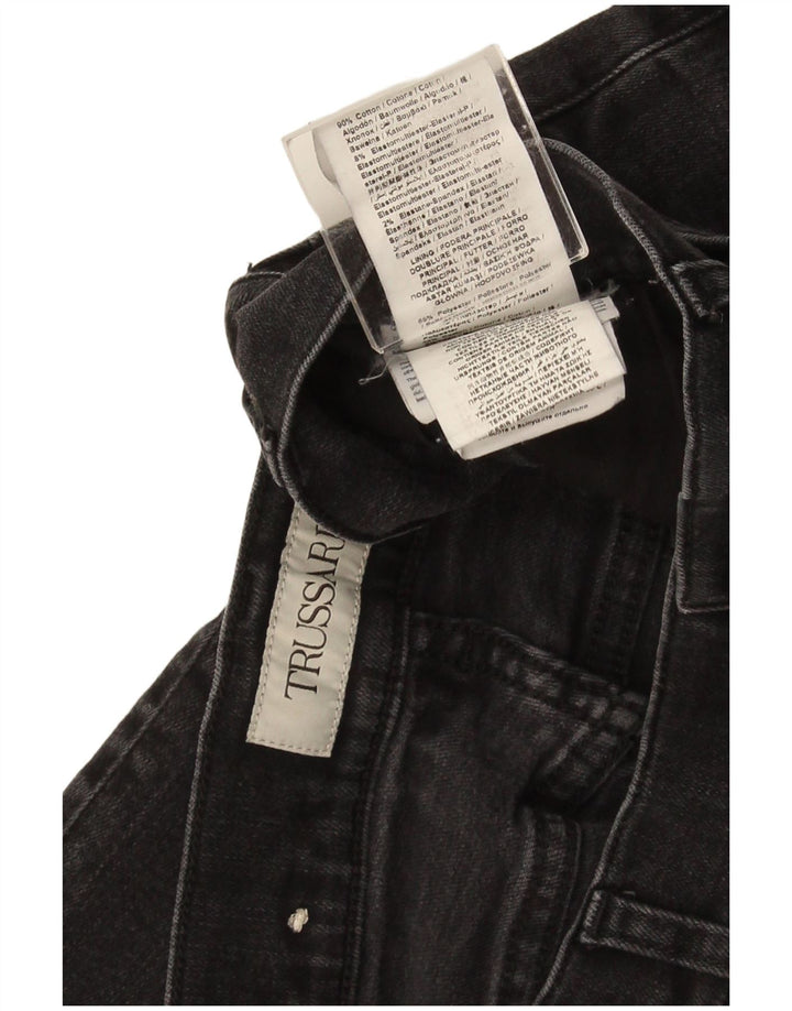 Męskie jeansy typu slim Trussardi W34 L28 Szara bawełna