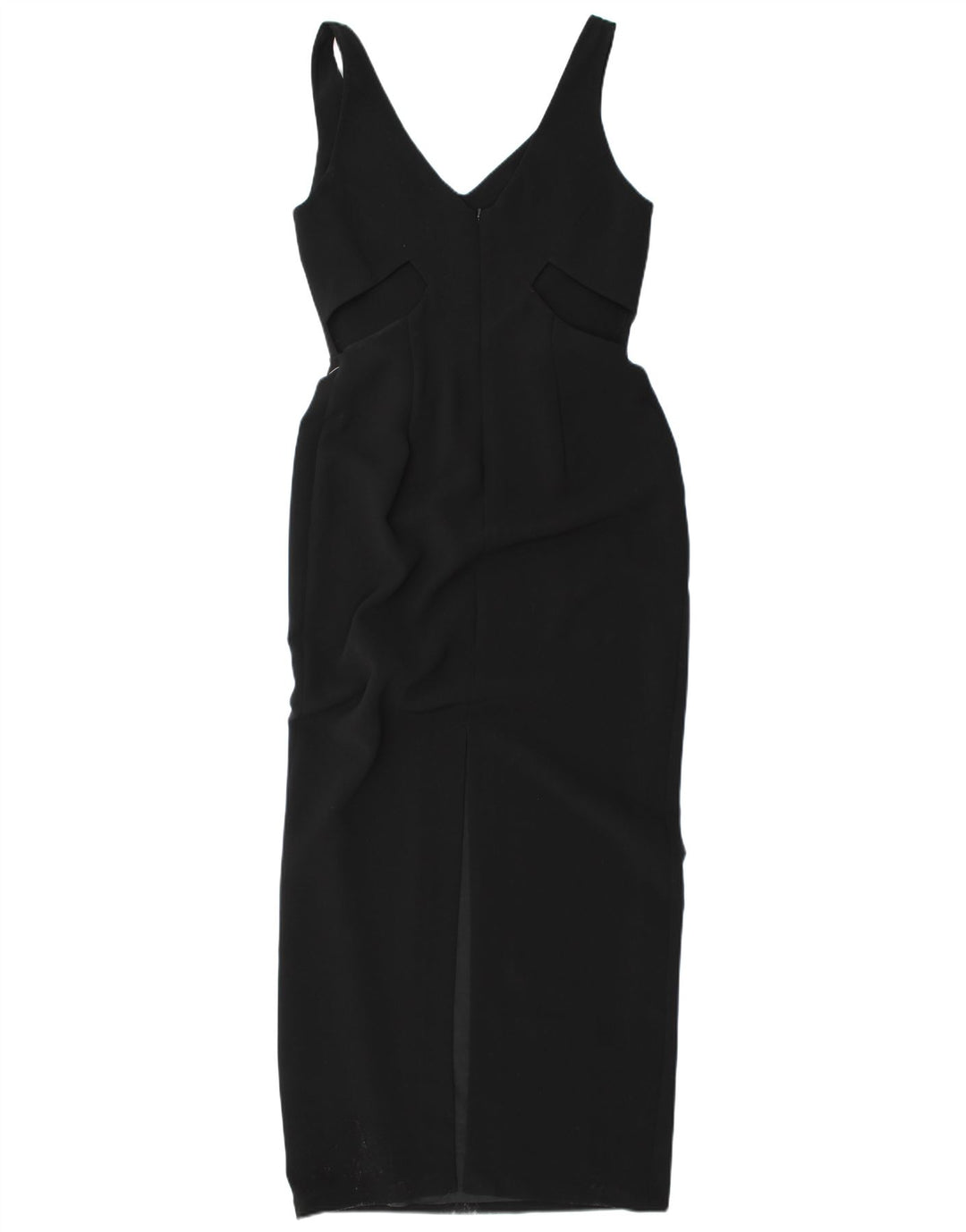 AFTER SIX Womens Sleeveless Bodycon Dress UK 10 Small Black Polyester