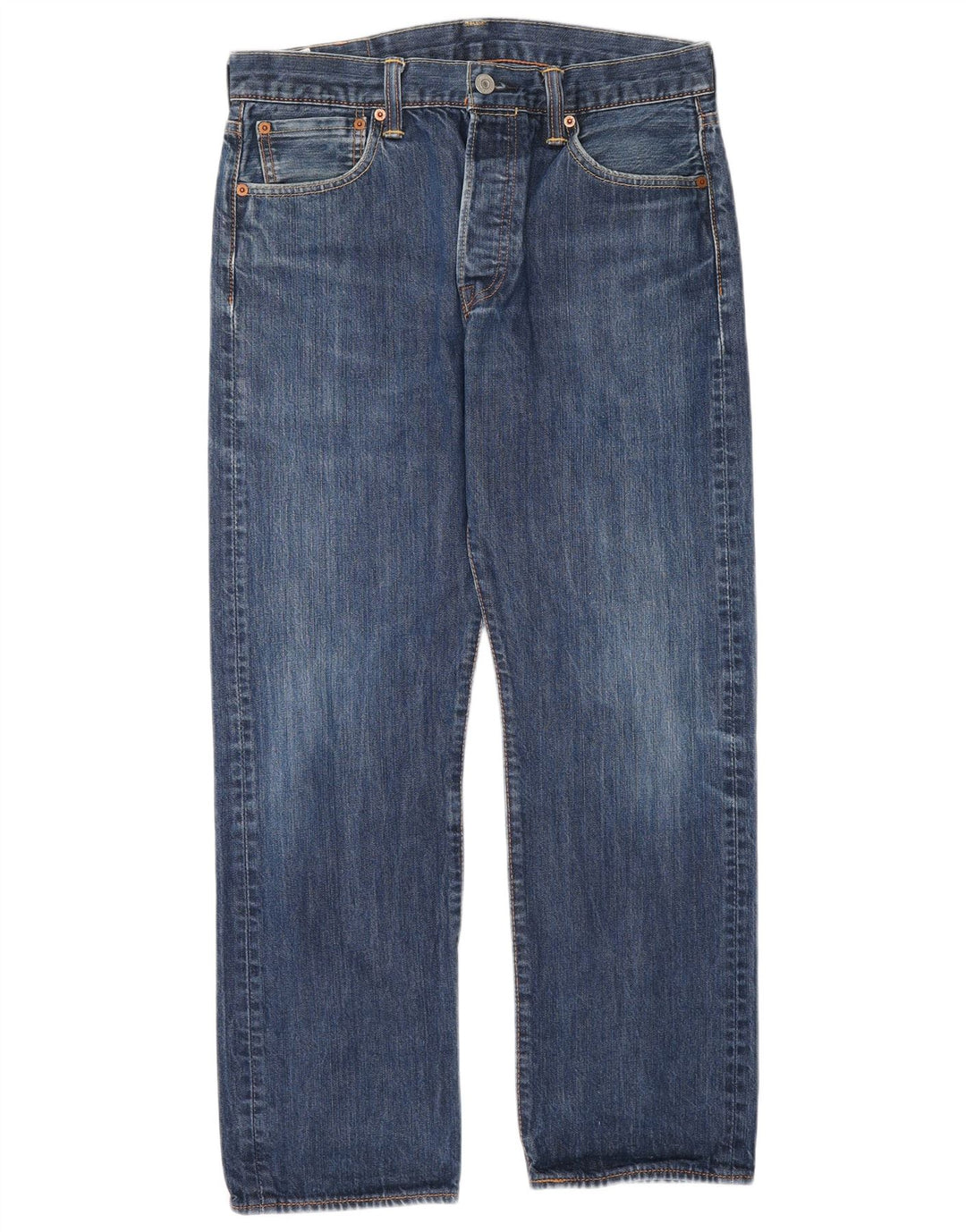 Męskie proste dżinsy Levi's W32 L30 Niebieskie bawełniane