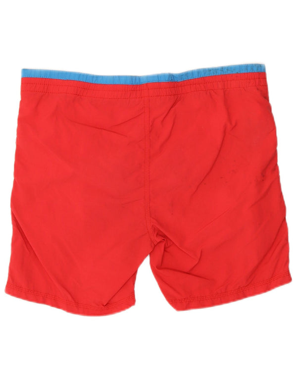 DIADORA Boys Graphic Swimming Shorts 13-14 Years 2XL Red Nylon