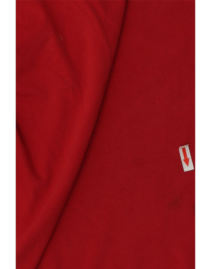 T-shirt męski Reebok, duży, czerwony, bawełniany