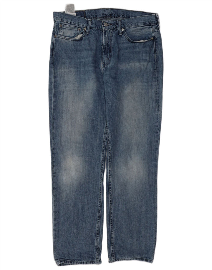 Męskie jeansy Levi's 514 Straight W33 L30 Niebieskie bawełniane