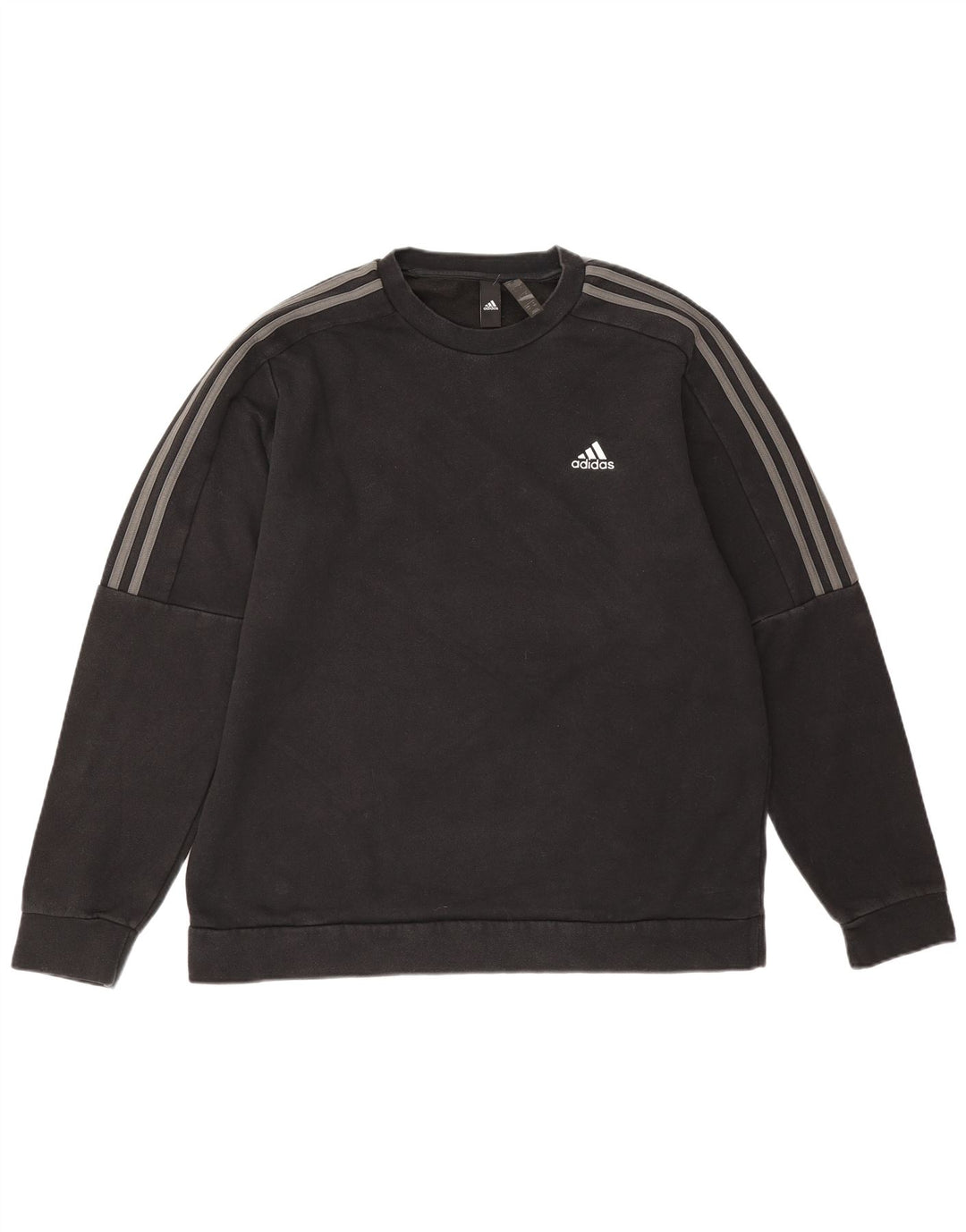 Bluza męska Adidas, duża, czarna, bawełniana