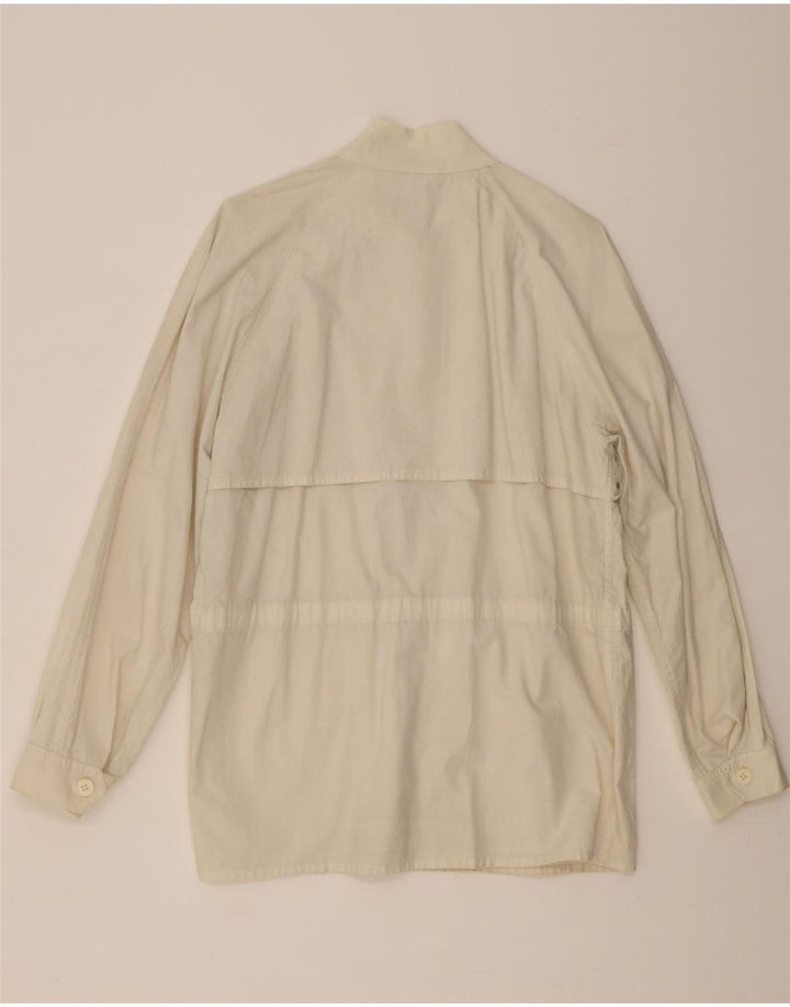 BELFE Mens Utility Gilet IT 48 Medium Off White Cotton Vintage Belfe and Second-Hand Belfe from Messina Hembry 