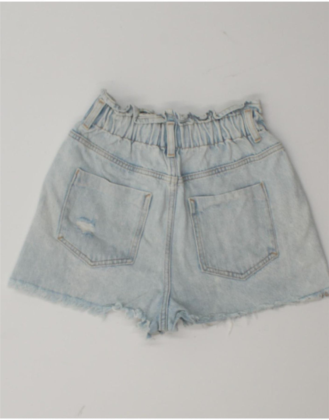 Damskie spodenki dżinsowe ZARA EU 34 2XS W24 Niebieskie