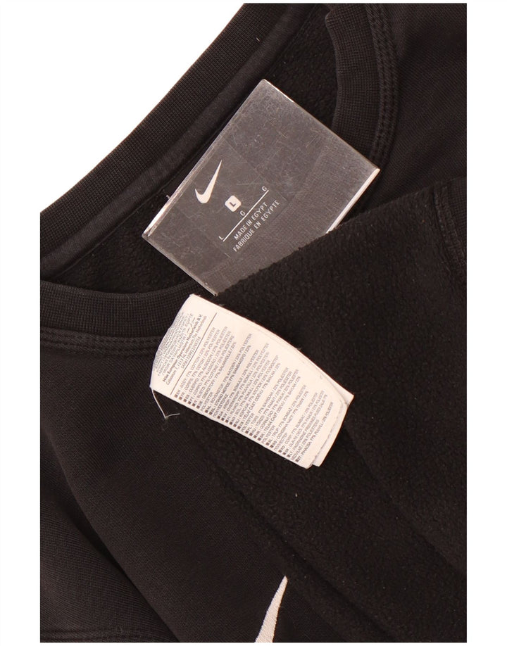 Bluza męska Nike, duża, czarna, bawełniana