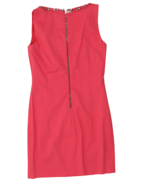 Damska sukienka bez rękawów Frankie Morello UK 10 Small Pink