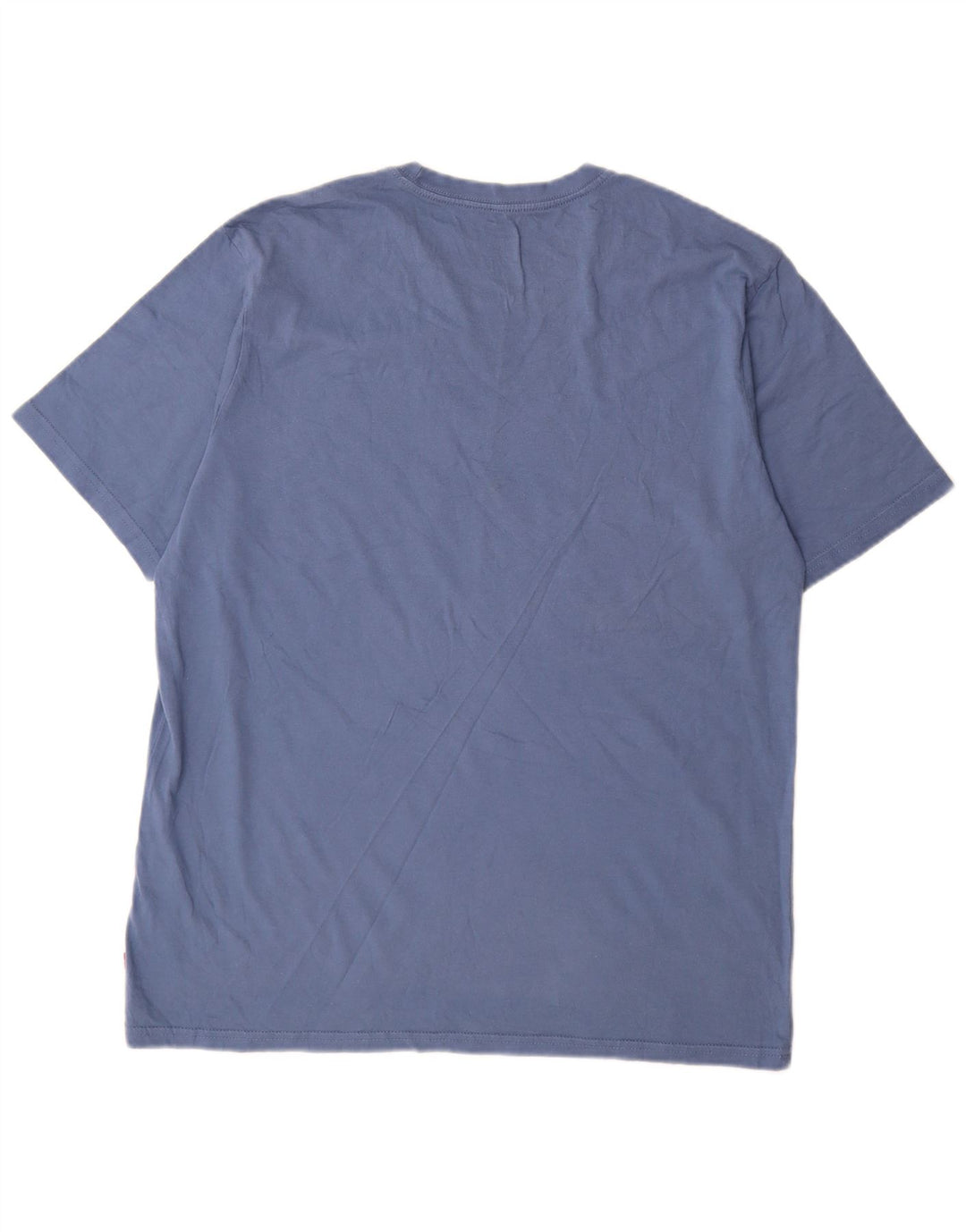 Męska koszulka Levi's o swobodnym kroju z grafiką, średnia niebieska bawełna