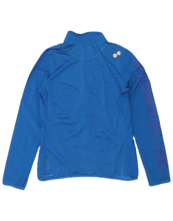 Chłopięca kurtka dresowa Reebok z grafiką, 9-10 lat, mała, niebieska, poliester