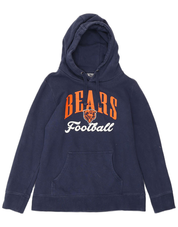 Damska bluza z kapturem Chicago Bears NFL UK 14, średni granat