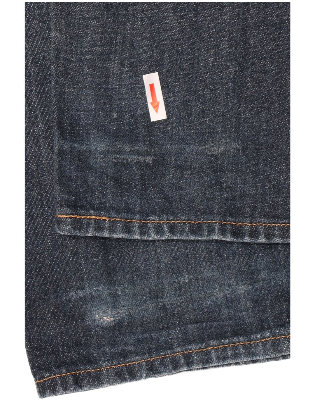 Męskie jeansy Levi's 501 Straight W38 L32 Niebieskie bawełniane