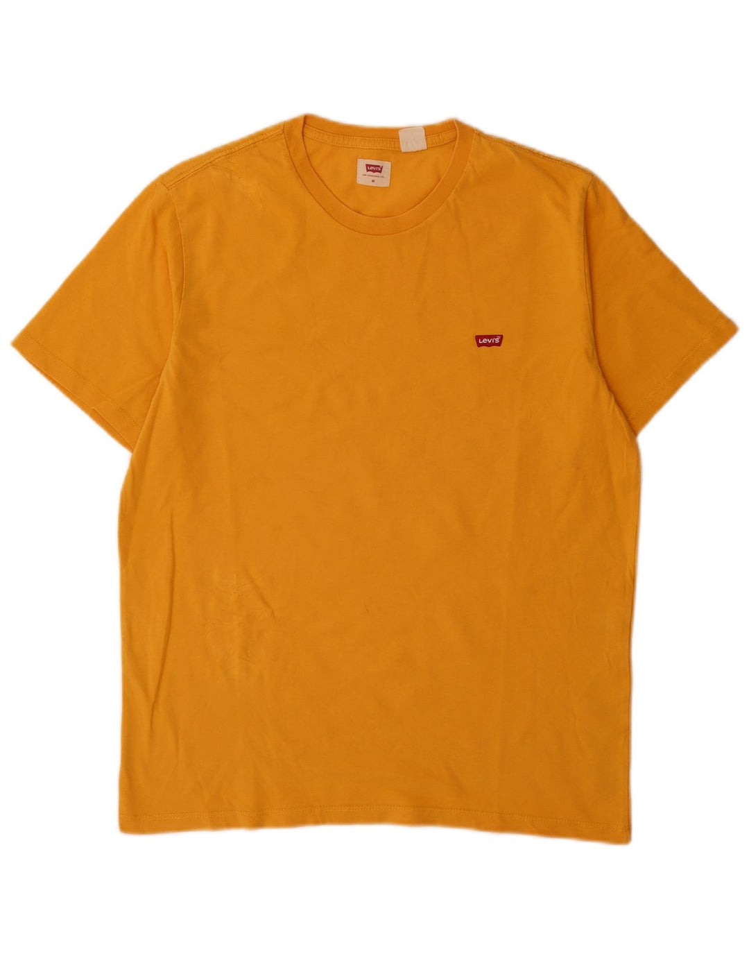 Męska koszulka Levi's Top, średnia żółta bawełna