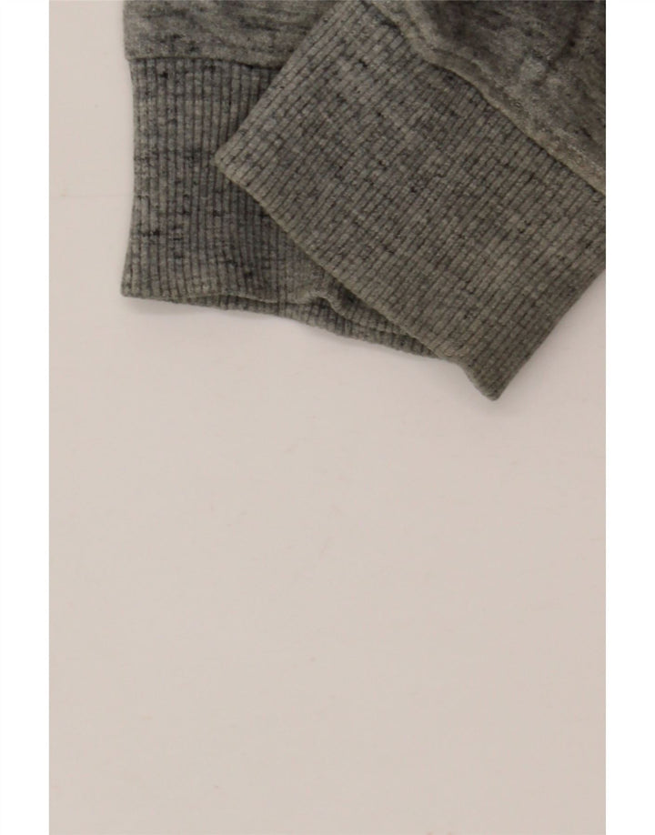 Męski sweter z grafiką CALVIN KLEIN JEANS, mały, szary nakrapiany