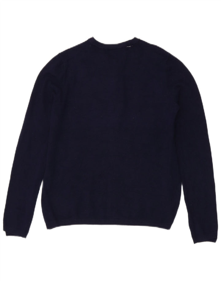 Sweter damski ZARA rozpinany UK 12 średni granatowy