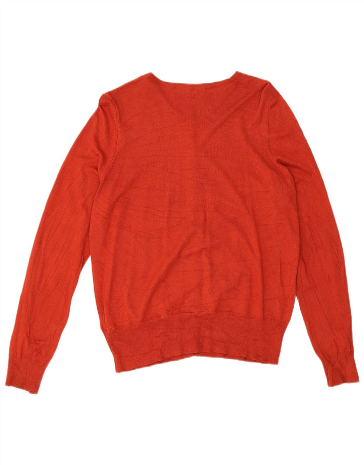 Sweter damski Marks & Spencer UK 14, średni pomarańczowy wiskoza