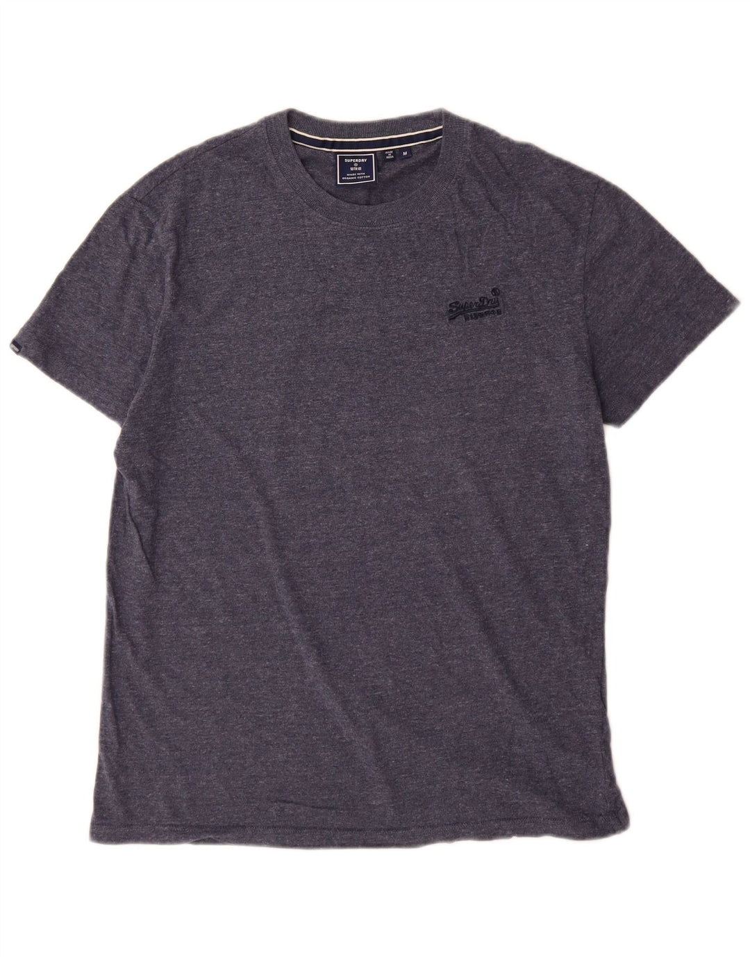 T-shirt męski Superdry, średni, granatowy, bawełniany