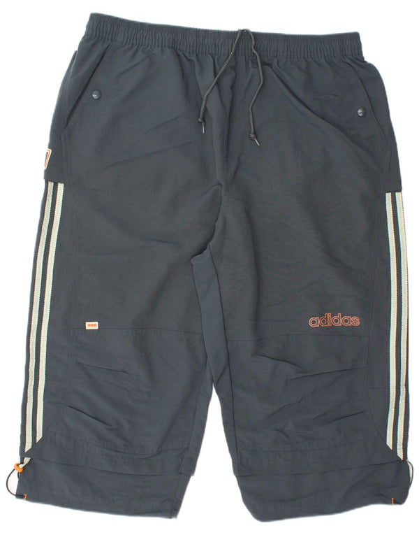Męskie spodenki sportowe Adidas Bermudy 2XL Szary poliamid