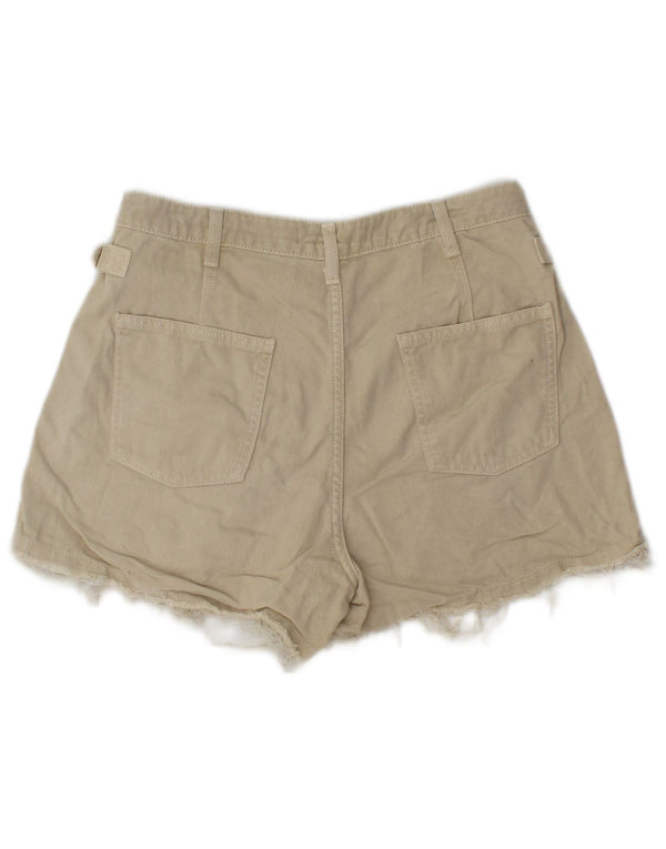 Damskie dżinsowe spodnie Zara Hot EU 38 Small W28 Beżowa bawełna