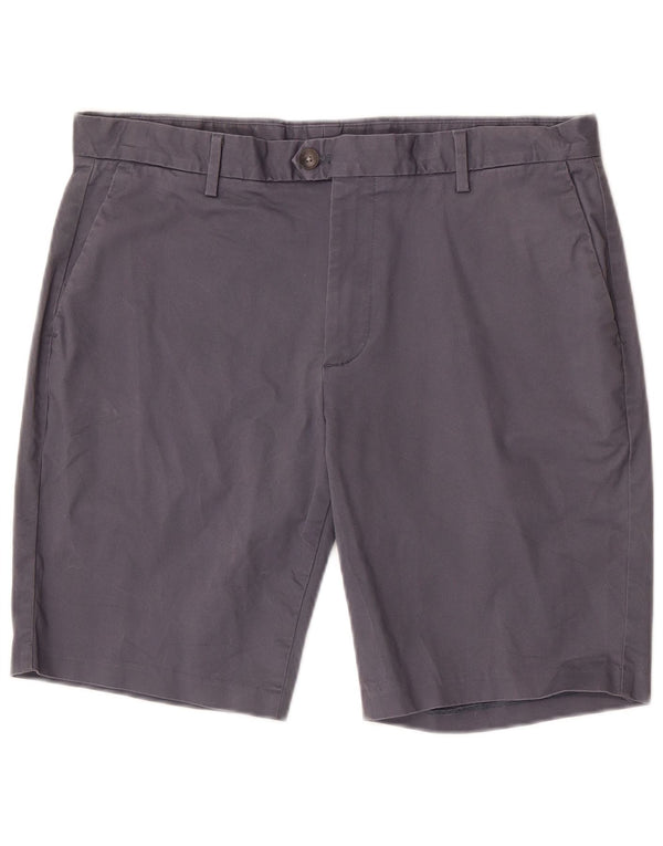 Męskie spodenki Chino Reiss W34, duże, granatowe, bawełniane