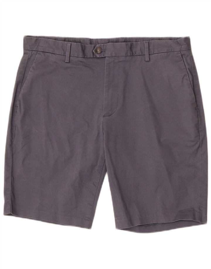 Męskie spodenki Chino Reiss W34, duże, granatowe, bawełniane