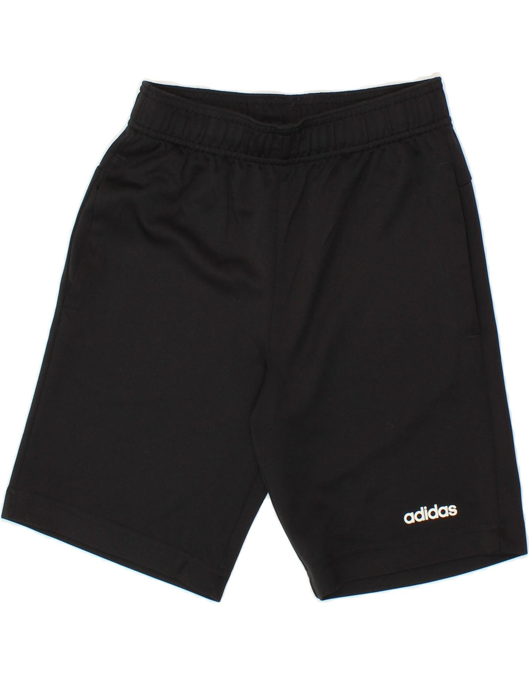 ADIDAS Boys Sport Shorts 11-12 Years  Black Polyester Vintage Adidas and Second-Hand Adidas from Messina Hembry 