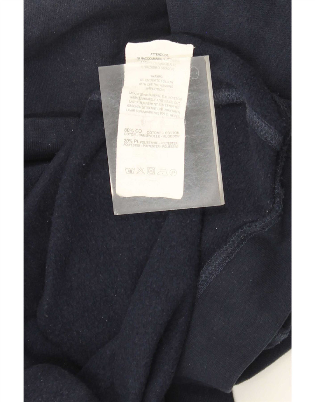 Męska bluza z grafiką Carrera, sweter 2XL, granatowa, bawełniana